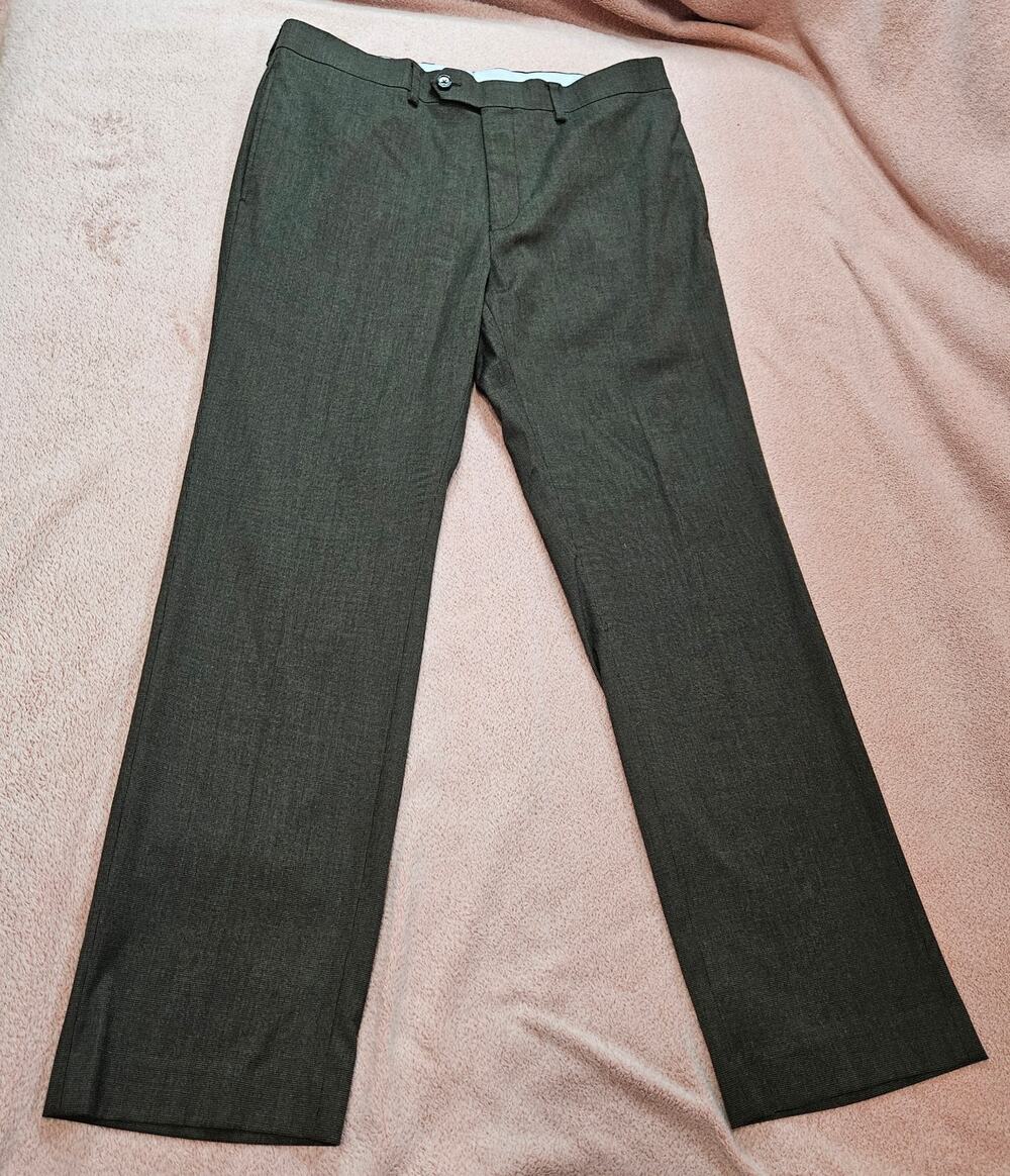 Ralph Lauren Slim Fit Dress Trousers Dark Green 32W x 30L
